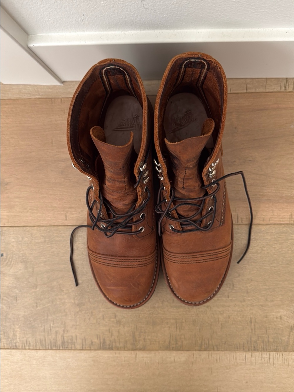 Red Wing Iron Ranger Cap Toe Boots Size 9 - Picture 4 of 6